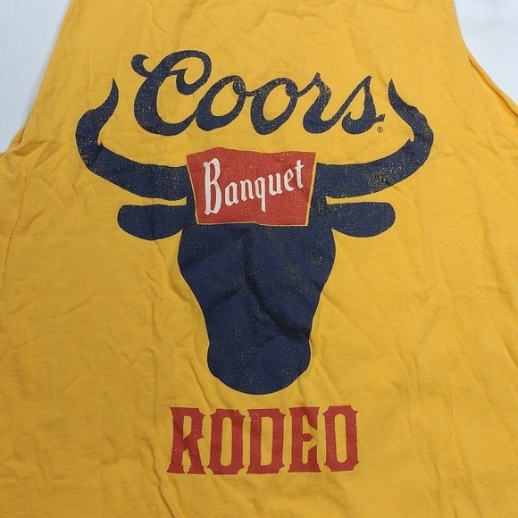 Coors Banquet Rodeo men's tank top size large - Picture 2 of 10